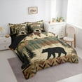 thumbnail image 3 of Castle Fairy Safari Bear Twin Bedding Sets 7-Piece for Boys Girls,Jungle Animal Bedding Comforter Set Microfiber,Retro Vintage Aesthetic Breathable Sheet Sets,Super Cozy Room Decor,Reversible, 3 of 8