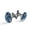 Color 2, variant on Men's Classic Stainless Steel, Octopus and Blue Wave Pattern Cufflinks Business Wedding Shirts, Black
