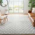 thumbnail image 2 of SAFAVIEH Natura Taneka Diamond Area Rug, Ivory/Black, 8' x 10', 2 of 7
