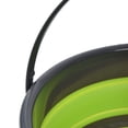 thumbnail image 4 of Quickwittc Seau Pliable Portable Bassin d'Eau Conteneur pour Pêche Usage Extérieur 10L, 4 of 8