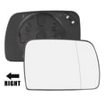 thumbnail image 6 of Car Right Side Rearview Mirror Glass Heated with Backing Plate for BMW X5 2000-2006, 6 of 7