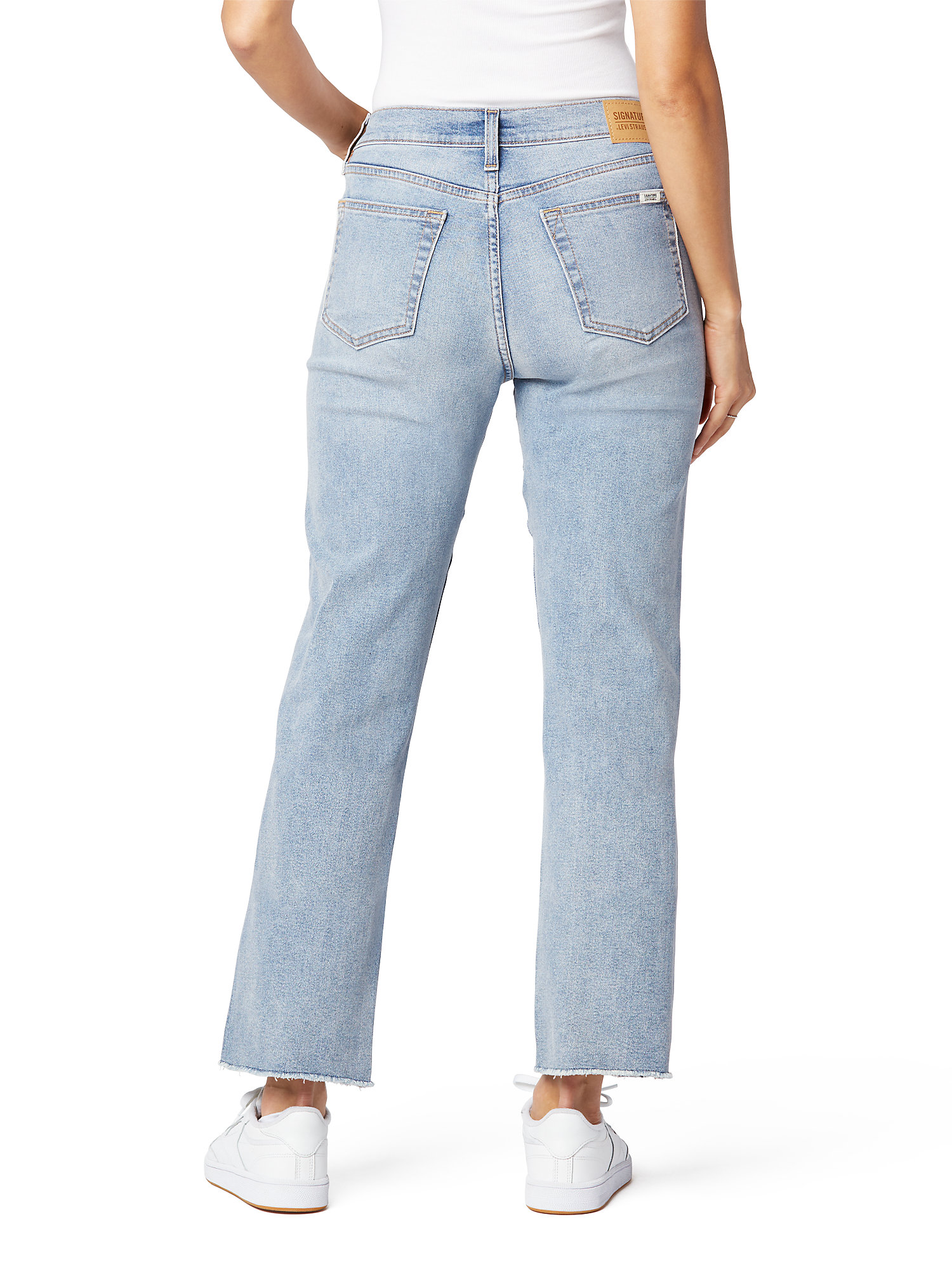 Signature by Levi Strauss & Co. Women's Heritage High Rise Straight ...