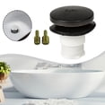 thumbnail image 6 of Bathtub Stopper Tub Plug Drain Plug Anti Clogging Easy Install PP Material for Bathroom Shower Sink, 6 of 9