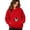 Red, variant on Stralyhd Unisex Hoodies with Pet Pouch Oversized Cat Carrier Large Front Pocket Loose Sweatshirt Animal Holder Cozy Long Sleeve Hoodies Beige 2XL