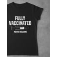 thumbnail image 4 of Tstars Pro Vaccination Fully Vaccinated Shirt Pro Immunization Nurse Women Birthday Gift T Shirt, 4 of 7