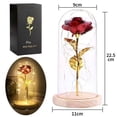 thumbnail image 1 of Pantalla de lámpara acrílica con flor eterna, fuente de rosa, festival de Tanabata, regalo de San Valentín para novia, regalo creativo, 1 of 5