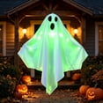 thumbnail image 4 of ShengapQ Glowing Ghost Hanging Ghost Lamp Pendant, Halloween Outdoor Decoration, Spooky Atmosphere for Yard, Weatherproof and Easy to Install Halloween Prop, Eerie Lighting for Unique Garden Decor, 4 of 9