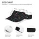 thumbnail image 3 of Balery Multi-Colored Stars Gorra deportiva con visera ajustable para mujer y hombre (talla única), 3 of 7
