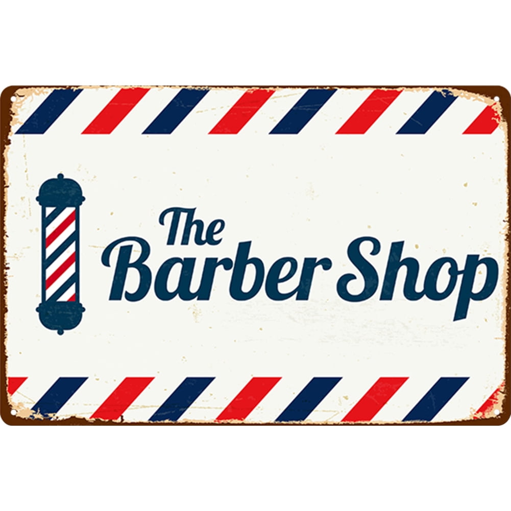 Metal Tin Sign it's a barber thing Pub Home Vintage Retro Poster Cafe