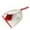 Red, variant on TZYUDK Dustpan And Brush Set Handheld Dustpan And Brush Comfortable Grip Brush And Dustpan For Sofa Tabletop Bedroom Tent Cleaning Red Pp