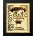 thumbnail image 2 of Vision Studio 12x14 Black Modern Framed Museum Art Print Titled - Small Gardens of Versailles I, 2 of 5