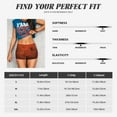 thumbnail image 5 of Uemuo Spider Web Pattern Women Workout Impact Shorts Scrunch Butt Lifting Gym Shorts Seamless Booty Biker Shorts-XX-Large, 5 of 8
