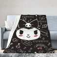thumbnail image 2 of Kawaii Throw Blanket Anime Collage Blanket Throw Blanket Kuromis Soft Micro Fleece Fuzzy Travel Blanket for Bedroom Living Room Couch Office Car Gift for Women Men All Season 40x30 in, 2 of 18