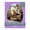 Pansy Purple, variant on Pansy Purple Picture Frame Mat for 14x18 Frames - Oval Opening for 12x16 Photos - 1 Mat