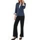 thumbnail image 2 of BLAZERS DE LINO PARA MUJER INSPIRADORES DE COLOR SÓLIDO CON UN BOTÓN DE MANGA LARGA PARA TRABAJAR XL AZUL MARINO, 2 of 6