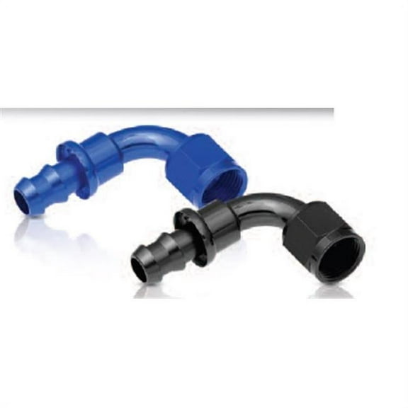 Redhorse 2090081 Push Loc Hose End - Blue