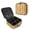 Giraffe Stripes, variant on Makeup Train Case with Adjustable Dividers,Cosmetic Bag Portable Portability Bag Case Gifts Little Crayon
