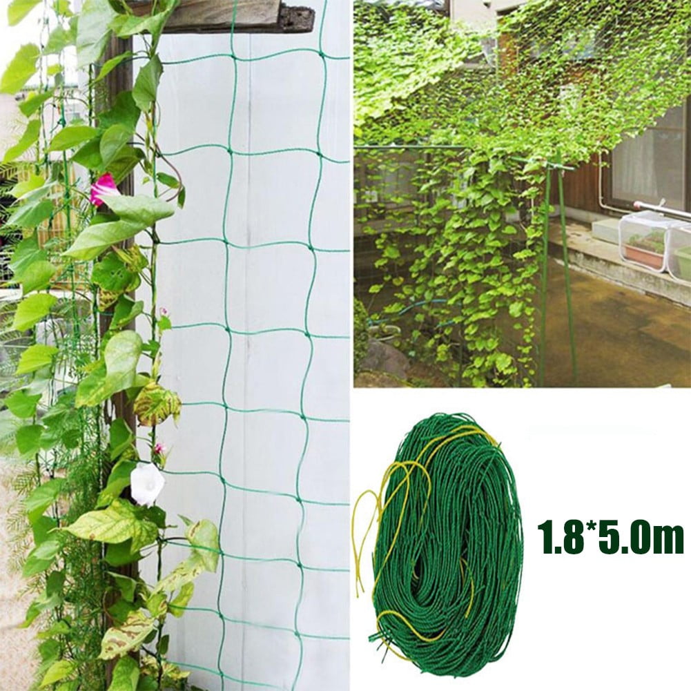 Nylon Plant Grow Fence Net Trellis Netting Garden Support Climbing