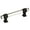 Clear/Black Bronze, variant on Amerock Glacio 3-3/4 in (96 mm) Center-to-Center Clear/Golden Champagne Cabinet Pull