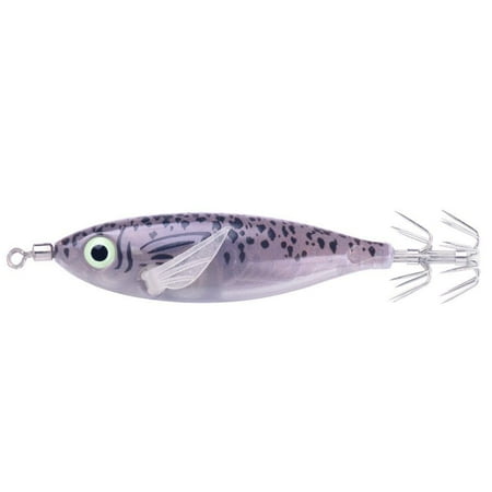 lifelike simulation fishing tackle 8CM-6G jigs hook wood shrimp lures squid hook octopus lure Shrimp bait 2