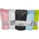 thumbnail image 5 of 50 bolsas de alimentos (negras, 10 x 15 + 3 cm) con ventana transparente, bolsas de aluminio con cierre hermético y a prueba de olores para almacenar alimentos, 5 of 5