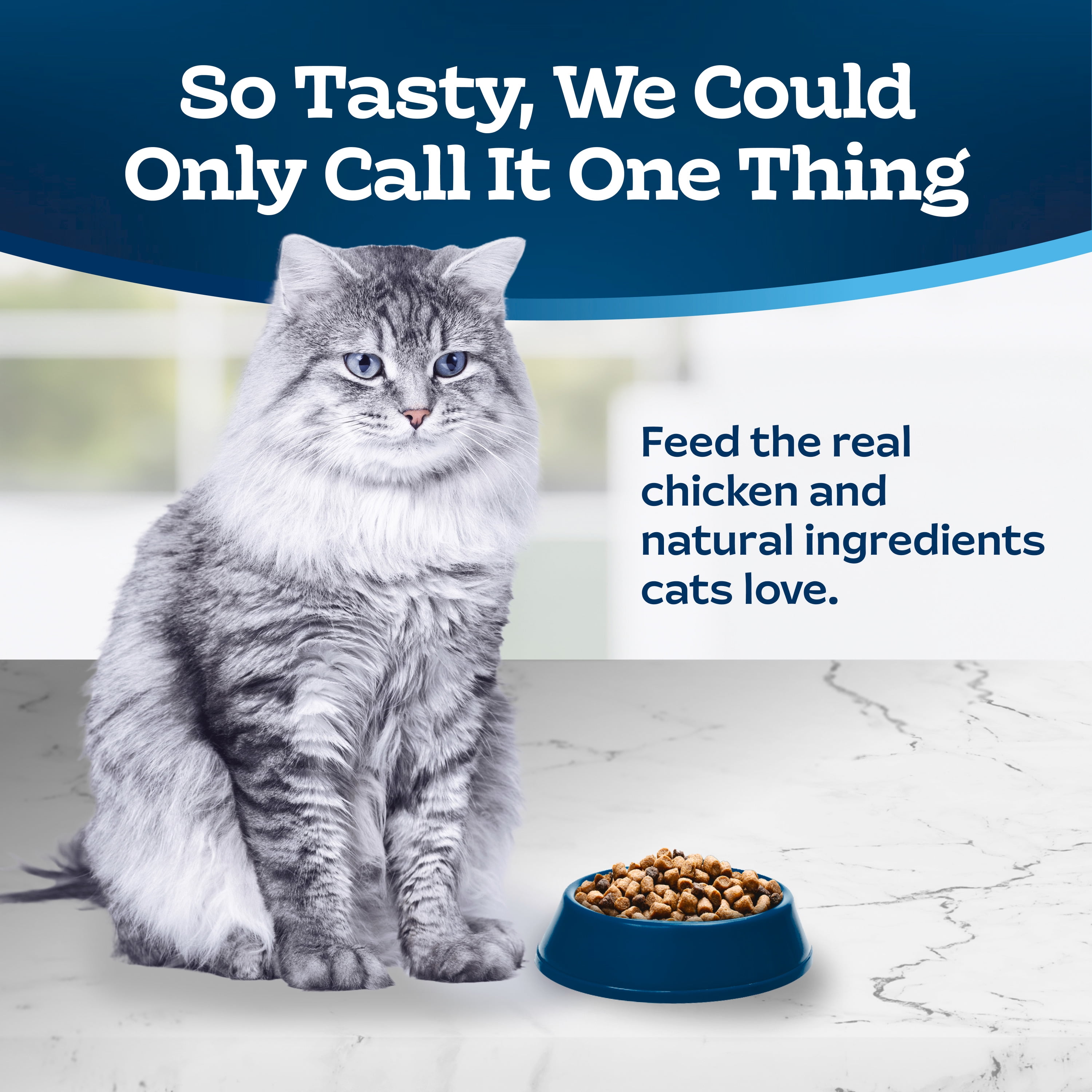 Blue Buffalo Tastefuls Adult Indoor Hairball Weight Control Natural Adult Dry Cat Food, Chicken & Brown Rice, 2.2kg