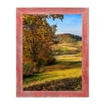 thumbnail image 3 of Rustic Farmhouse 8.5" x11" Rustic Red Reclaimed Wood Picture Frame (1.50" Molding), 3 of 8