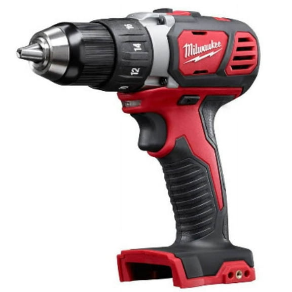Milwaukee M18 18V 1/2 in. Cordless Drill Driver with All-Metal Chuck (Bare Tool, 2606-20)
