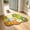 Green, variant on Cloud Shaped Floral Bath Floor Mats,Lint Absorbent Rug, Non Slip Colorful Flower Floor Mat for Bathroom Entryway Decor 15.74 x 23.62 Inch