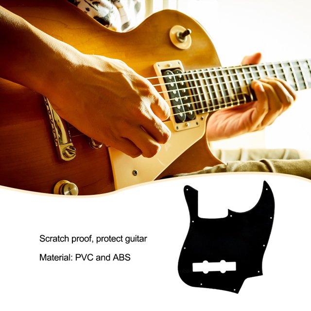 Garde-pickguard Décoratif Professionnel 1 Pli 10 Trous Couche Anti-Rayures Pièces de Réparation Couverture JB