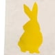 thumbnail image 5 of 1 bolsa de regalo de Pascua con forma de conejito, no tejida, para dulces, huevos y fiestas de Pascua, 23 x 17 cm. Amarillo, 5 of 5