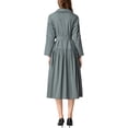 thumbnail image 2 of BURRYCO womens  Green Midi Dress, 6, Green, 2 of 3