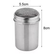 thumbnail image 6 of Joernso Stainless Steel Chocolate Shaker Flour Powder Icing Sugar Coffee Sifter + Lid, 6 of 7