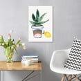 thumbnail image 4 of Creative Products Rainbow Aloe Plant and Lemon 20x30 Canvas Wall Art, 4 of 5