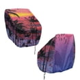 thumbnail image 2 of KUIFORTI Skull Golf Cart Seat Cover Golf Cart Seat Towel Blanket with 4 Front Pockets & Nonskid Bottom Portable Easy to Clean for Club Car and More 2 Person Seats Golf Carts, 2 of 7