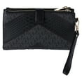 thumbnail image 4 of Michael Kors Womens Jet Set Travel Large Double Zip Wallet MK Signature Multi Python Design (Black) 35R4GTVW3B-001, 4 of 5