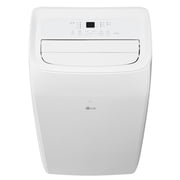 LG New 10,200 BTU 450 Sq Ft Smart Wi-Fi Enabled Portable Air Conditioner with Dehumidifier Function and 12,000 BTU Supplemental Heat, White