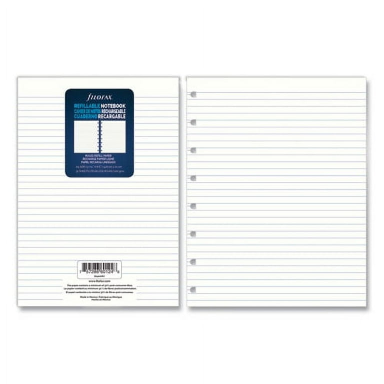 Notebook Refills, 8-Hole, 8.25 x 5.81, Narrow Rule, 32/Pack Notebook Refills, 8-Hole, 8.25 x 5.81, Narrow Rule, 32/Pack