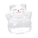 thumbnail image 2 of de cristal transparente con forma de gato, adorno pequeño y la oficina, el hogar, la sala de estar, la entrada o la mesa., 2 of 9