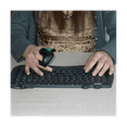 thumbnail image 5 of 2.4G Wireless Air Mouse Ergonomic Trackball Handheld Finger USB Mouse USB Optical Trackball Mice, 5 of 8