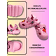 thumbnail image 5 of SANDALIAS PARA NIÑA LIGERSA Y ANTIDESLIZANTES EVA COLOR ROSA CON PINES DECORATIVOS, 5 of 5