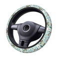 thumbnail image 4 of Naloa Christmas Winter Animals Elastic Steering Wheel Cover, Auto Steering Wheel Cover – 15 Inch , Comfortable Grip, Fit Suvs,Vans Cars,Trucks, 4 of 8