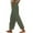 ZA-Green-deals of the day, variant on Frostluinai Linen Pants for Women Drawstring Elastic Waist Straight Leg Pants Solid Slit Hem Lounge Pants Lightweight Beach Vacation Pants with Pockets