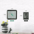 thumbnail image 6 of VOCOO Indoor LCD Digital Thermometer Hygrometer Temperature Humidity Meter Sensor Gauge Weather Station For Home Office Clock, 6 of 8