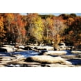 thumbnail image 2 of Alan Hausenflock 44x31 Gallery Wrapped Canvas Wall Art Titled - Autumn on the River I, 2 of 4