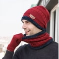 thumbnail image 3 of Bufanda, Gorro Y Guantes Tejidos Térmicos, 4 Uds., 3 of 8