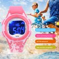 thumbnail image 3 of Reloj Electrónico, Reloj De Pulsera Electrónico Cómodo Y Duradero Resistente Al Agua 3ATM, Correa De Pu Suave Antialérgico Para Niños Y Niños, 3 of 7