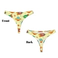 thumbnail image 3 of Fotbe Colorful Outer Space Tanga Sin Costuras para Mujer con Estampado – Panties Invisibles, Transpirables y Cómodos para Uso Diario-X-Small, 3 of 6