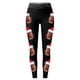 thumbnail image 4 of MKLEKYY Leggings de compresión deportiva para mujer con estampado navideño de fútbol, pantalones de yoga para fitness y entrenamientos., 4 of 4