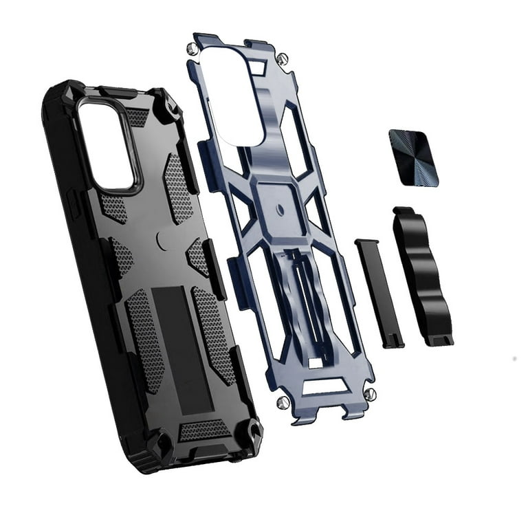 for Samsung Galaxy A23 5G Heavy Duty Stand Hybrid Shockproof [Military Grade] Rugged Protective with Built-In Kickstand Cover ,Xpm Phone Case [ Blue ]
